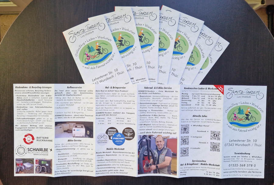 aufgefaecherte neu Flyer
