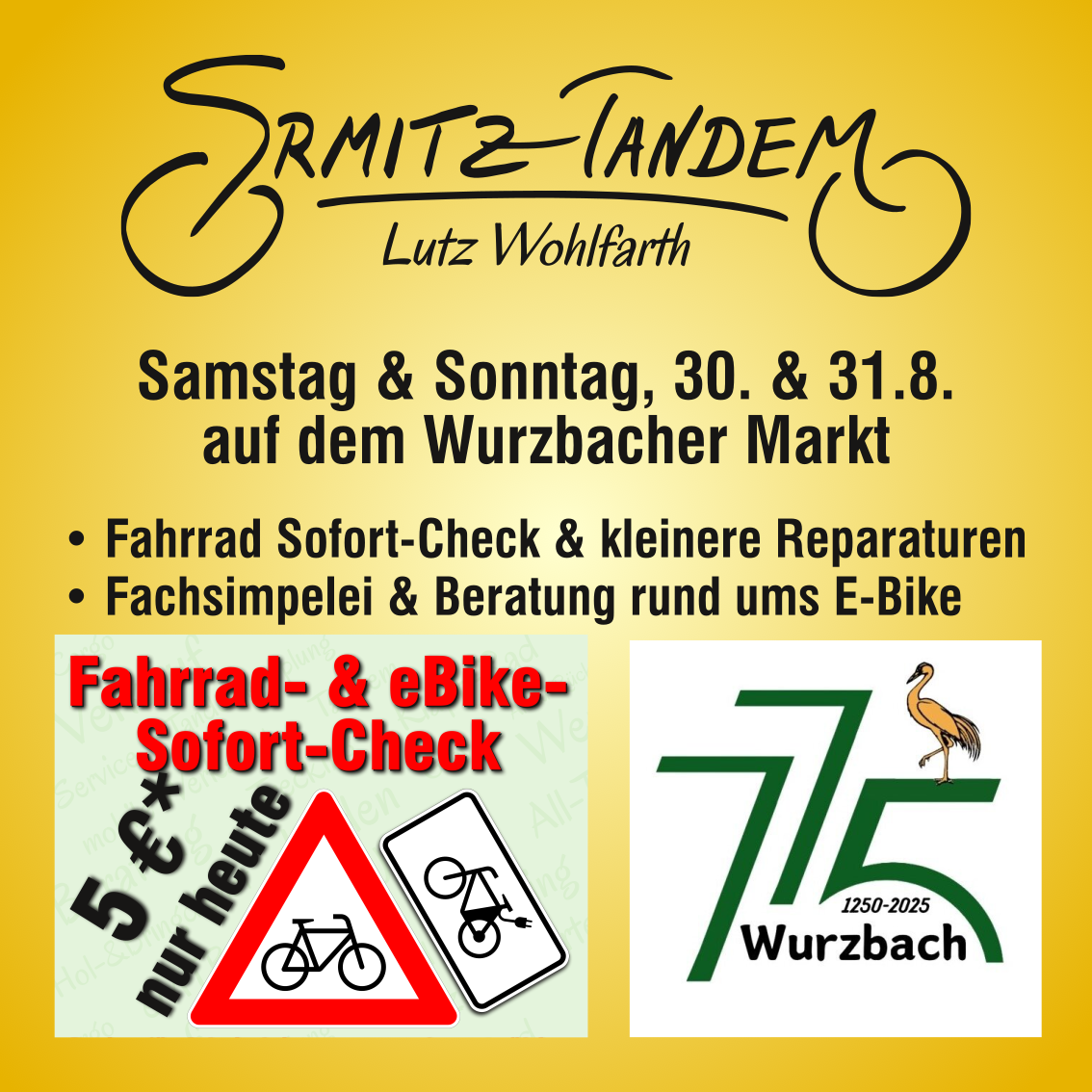 Ankündigung Markstand